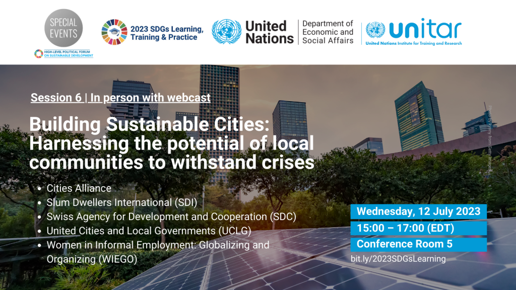 Session 6: Building Sustainable Cities: Harnessing The Potential Of ...